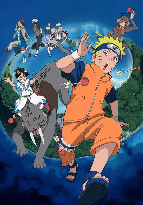 Anime - Naruto the Movie: Guardians of the Crescent Moon Kingdom