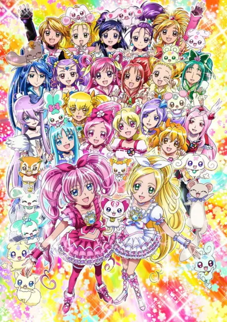 Anime - Precure All Stars DX3: Mirai ni Todoke! Sekai wo Tsunagu☆Niji-iro no Hana