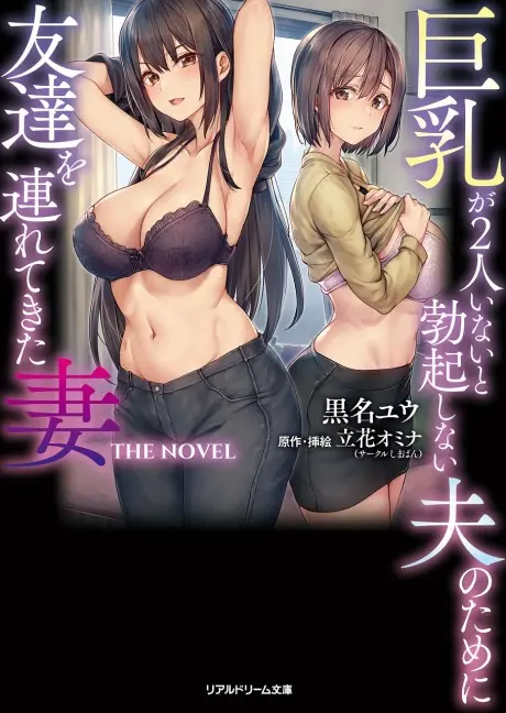 Anime - Kyonyuu ga Futari Inai to Bokki Shinai Danna no Tame ni Tomodachi wo Tsurete Kita Tsuma THE NOVEL